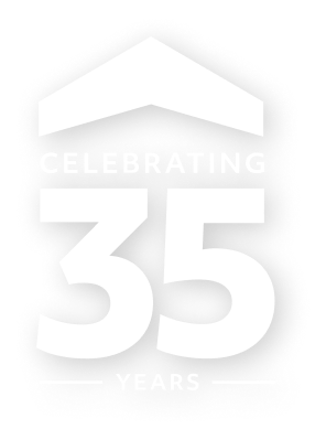 Celebrating 35 Years Logo